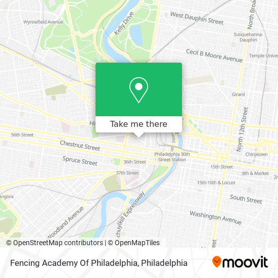 Mapa de Fencing Academy Of Philadelphia