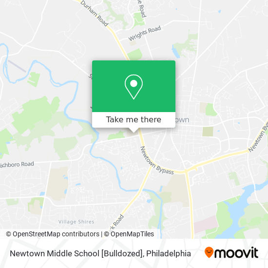 Mapa de Newtown Middle School [Bulldozed]
