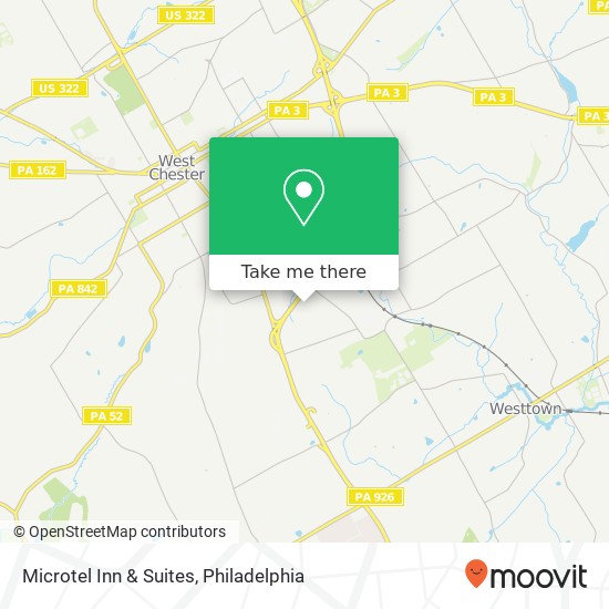 Mapa de Microtel Inn & Suites