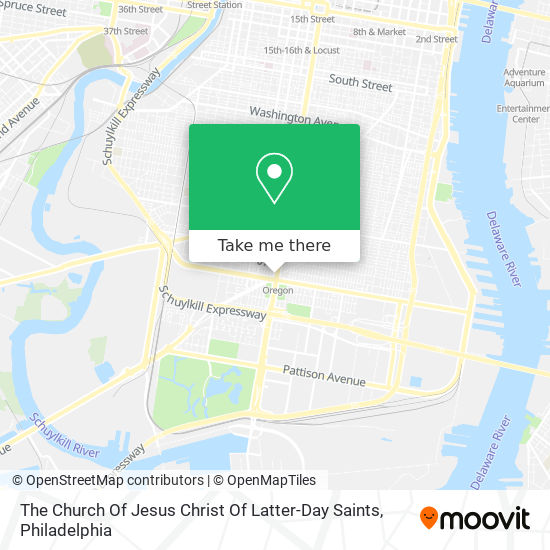 Mapa de The Church Of Jesus Christ Of Latter-Day Saints