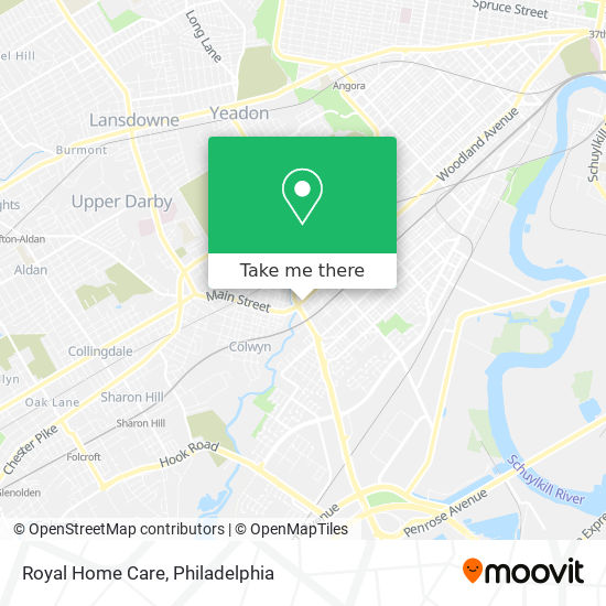 Royal Home Care map