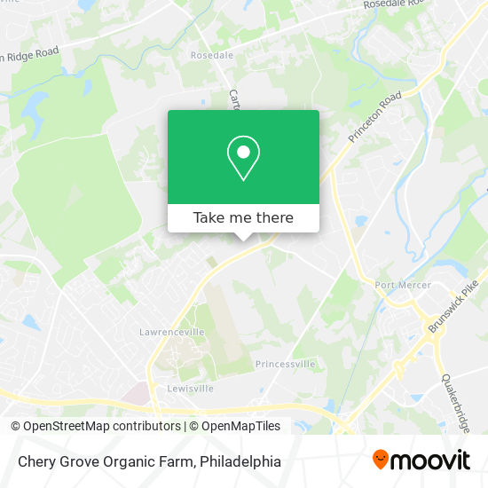 Chery Grove Organic Farm map