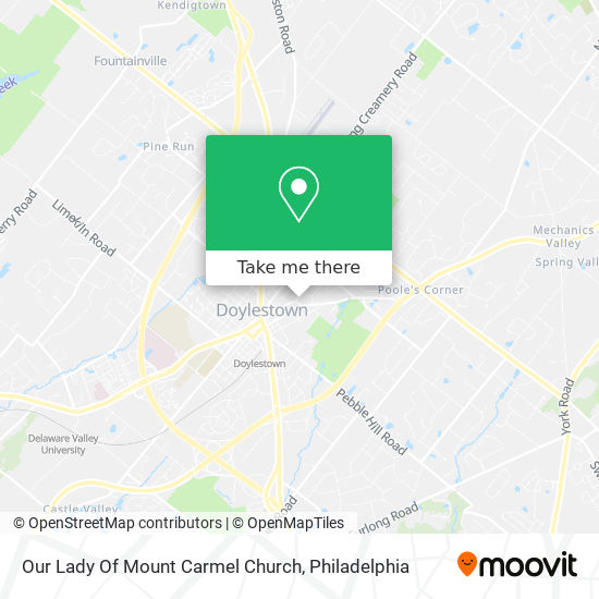 Our Lady Of Mount Carmel Church map