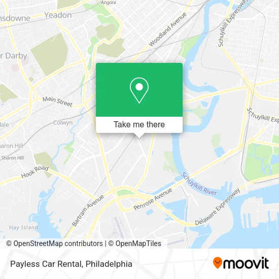 Payless Car Rental map