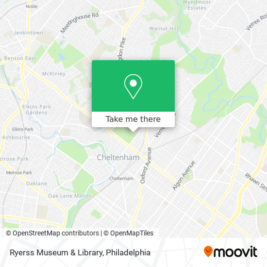 Ryerss Museum & Library map