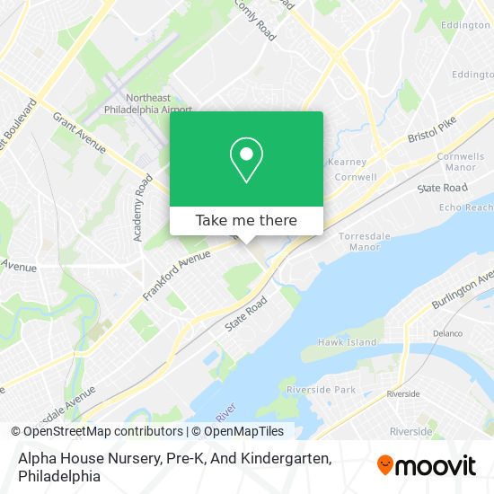 Mapa de Alpha House Nursery, Pre-K, And Kindergarten