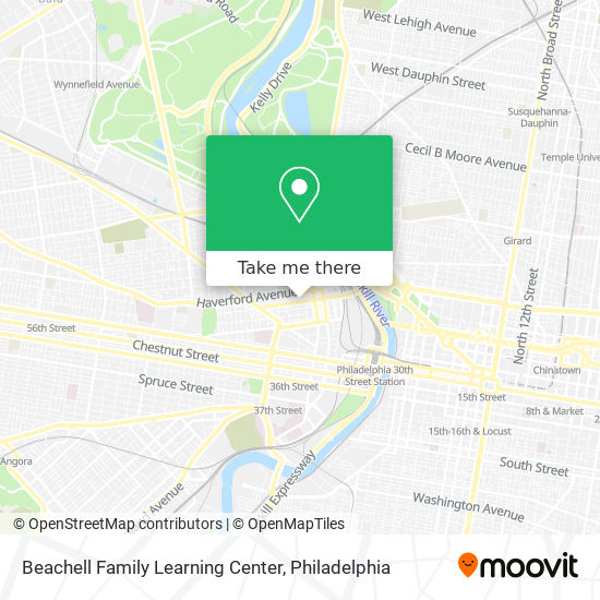 Mapa de Beachell Family Learning Center