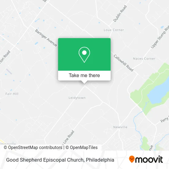 Good Shepherd Episcopal Church map