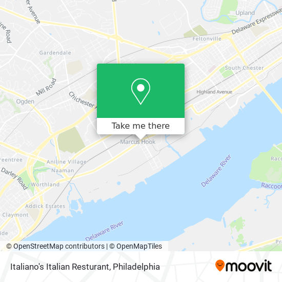 Italiano's Italian Resturant map