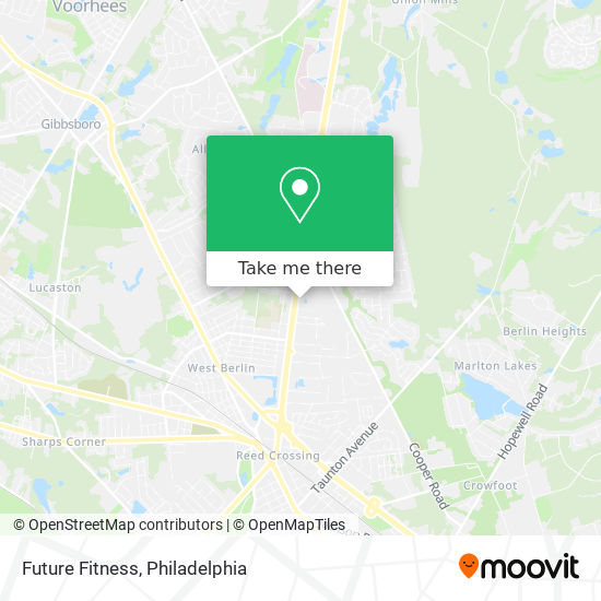 Future Fitness map