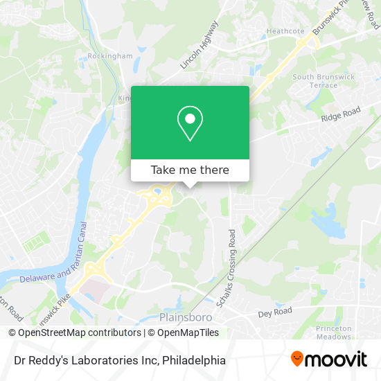 Dr Reddy's Laboratories Inc map