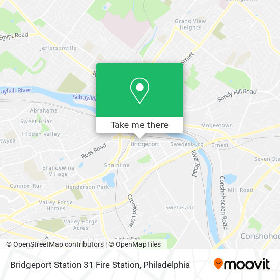 Bridgeport Station 31 Fire Station map