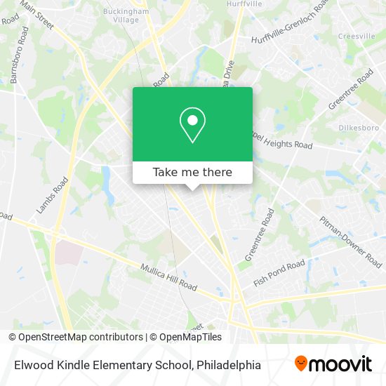 Elwood Kindle Elementary School map