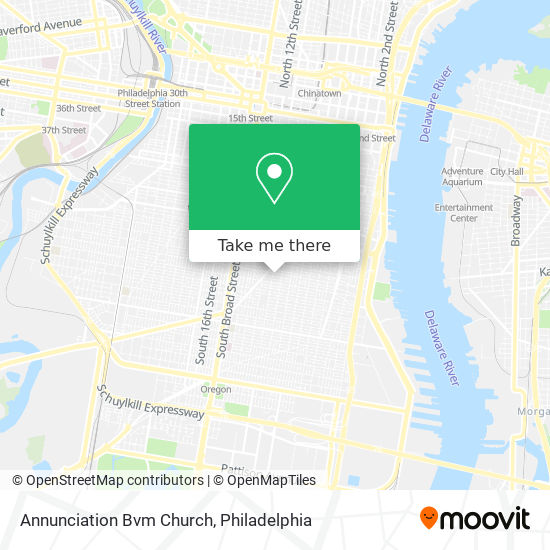 Mapa de Annunciation Bvm Church