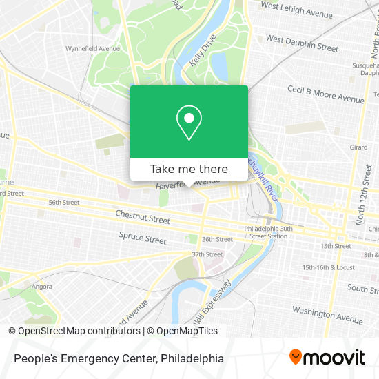 Mapa de People's Emergency Center