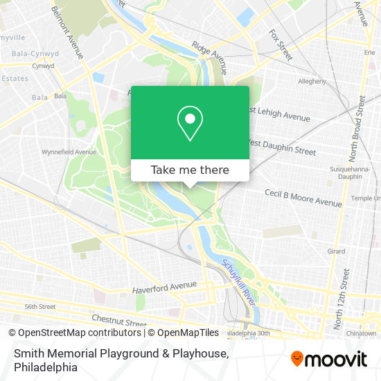 Mapa de Smith Memorial Playground & Playhouse