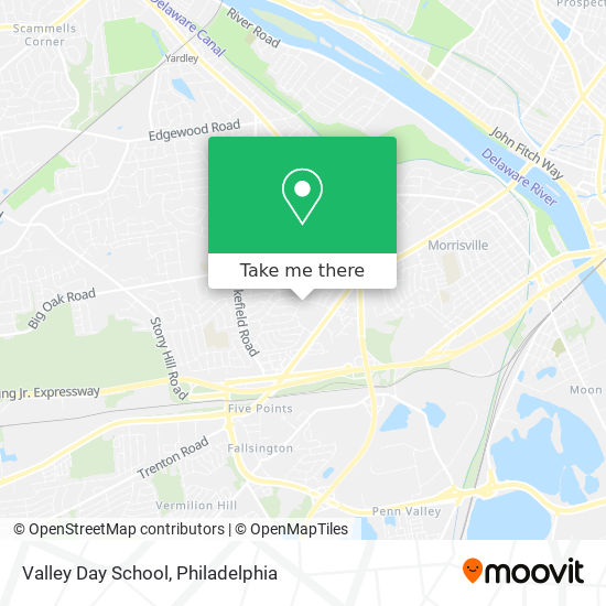 Mapa de Valley Day School