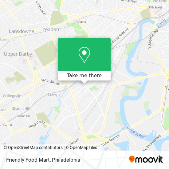 Mapa de Friendly Food Mart