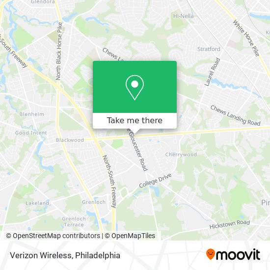 Verizon Wireless map