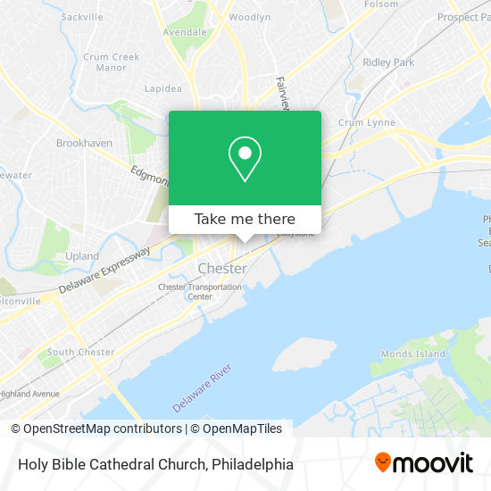 Mapa de Holy Bible Cathedral Church