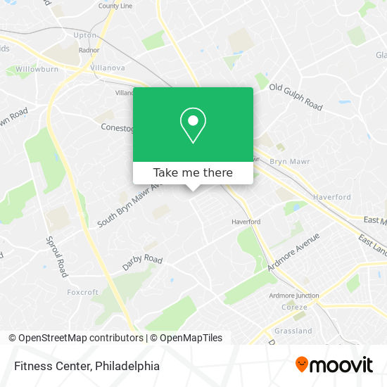 Fitness Center map