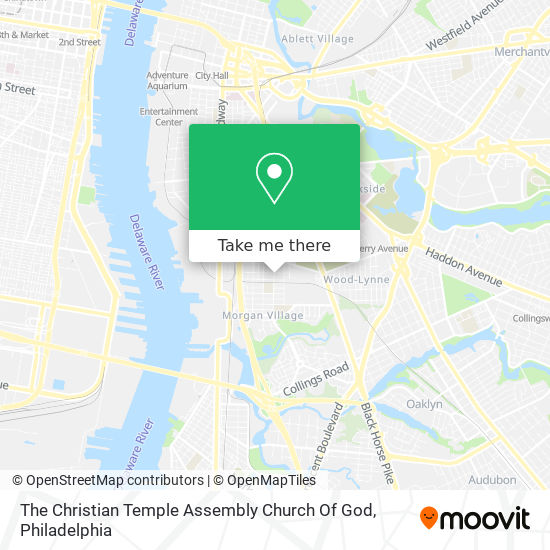 Mapa de The Christian Temple Assembly Church Of God