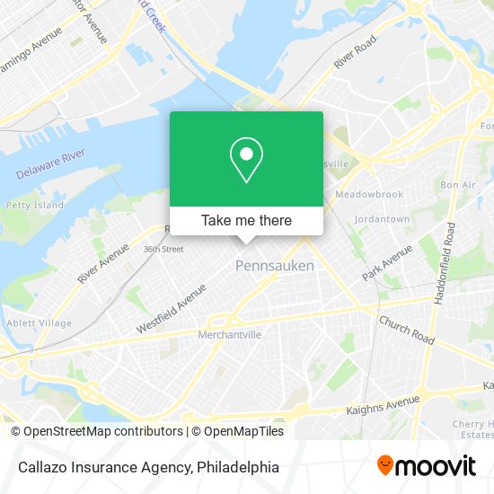 Callazo Insurance Agency map