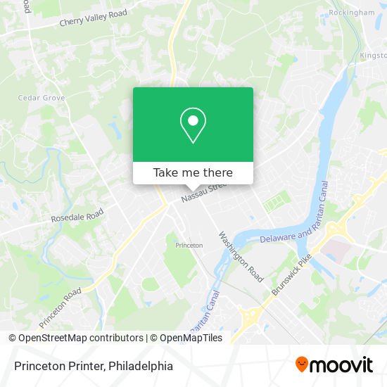 Mapa de Princeton Printer