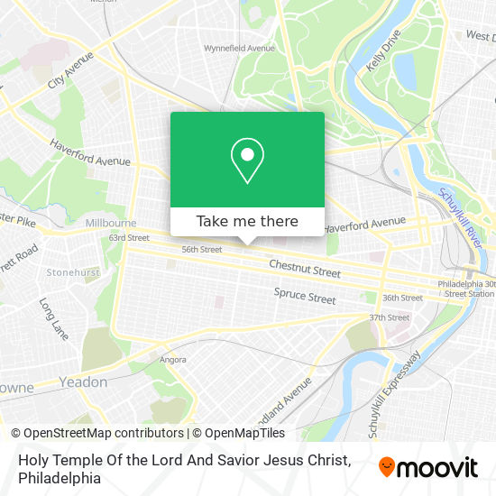 Holy Temple Of the Lord And Savior Jesus Christ map