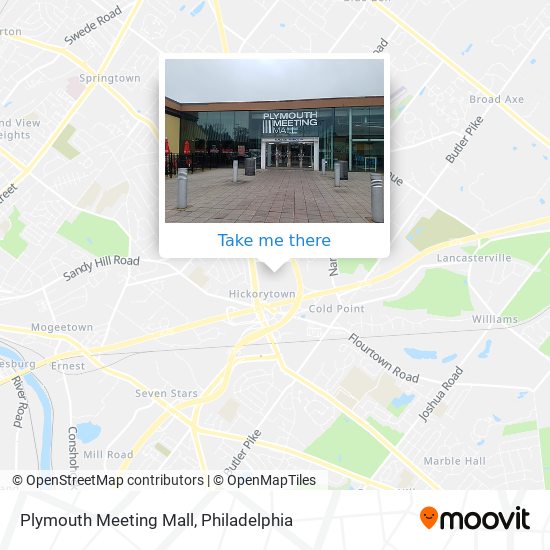 Plymouth Meeting Mall map