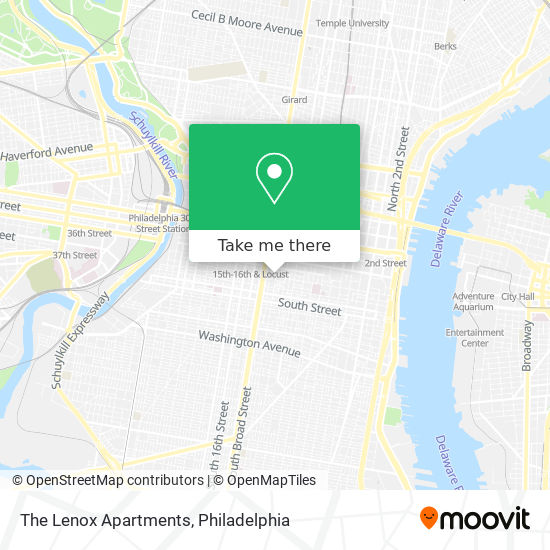 Mapa de The Lenox Apartments