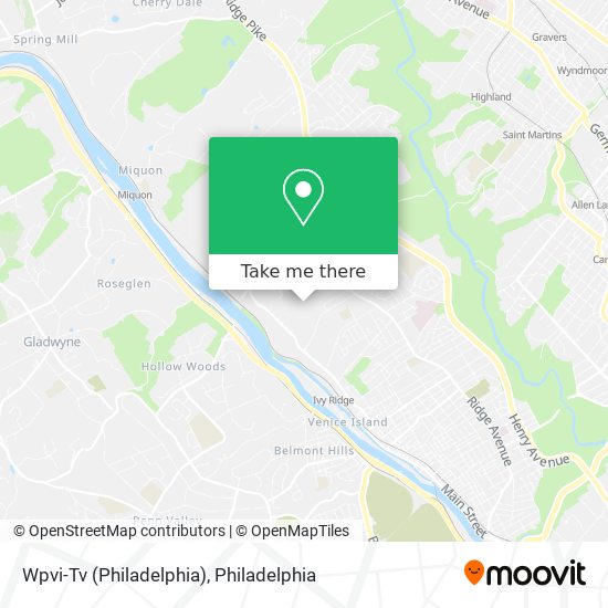 Mapa de Wpvi-Tv (Philadelphia)