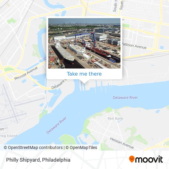 Philly Shipyard map