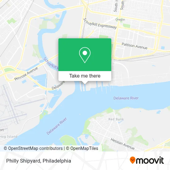Philly Shipyard map