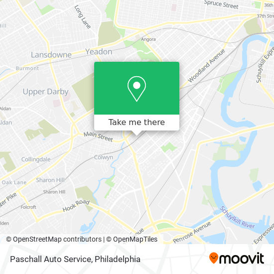 Paschall Auto Service map