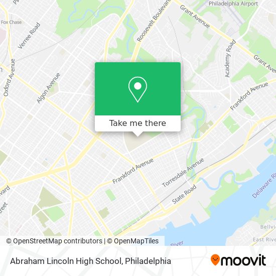 Mapa de Abraham Lincoln High School