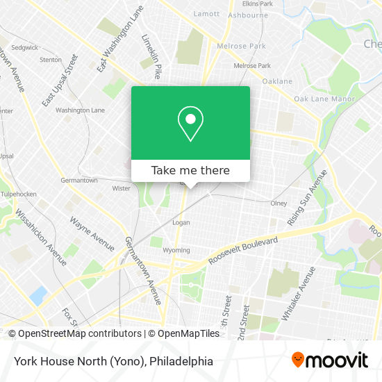 York House North (Yono) map