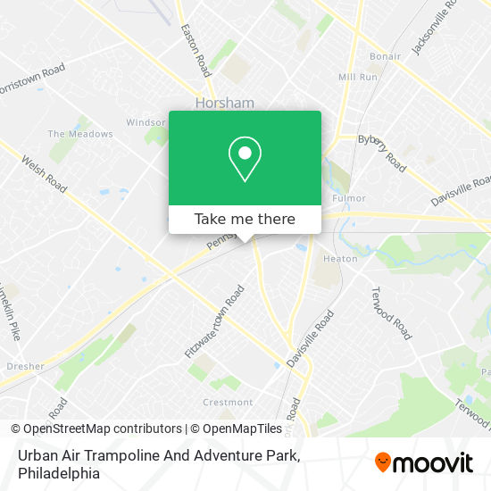 Urban Air Trampoline And Adventure Park map