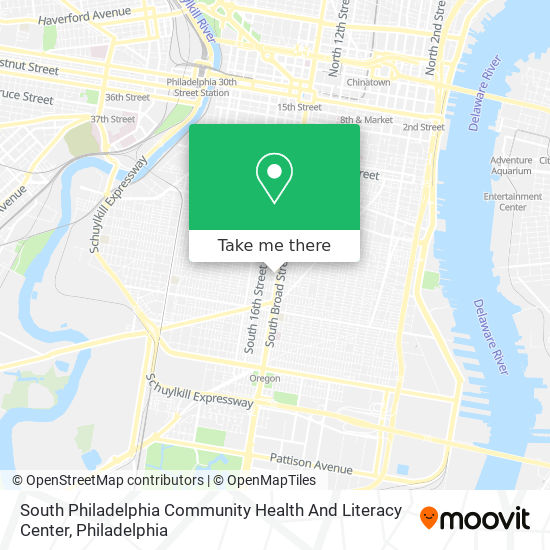 Mapa de South Philadelphia Community Health And Literacy Center