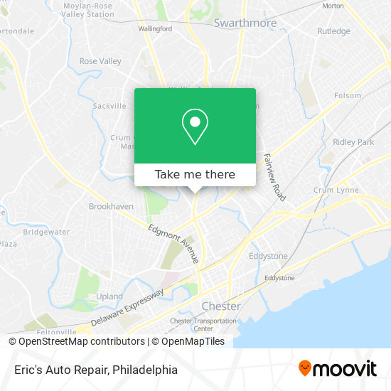 Eric's Auto Repair map