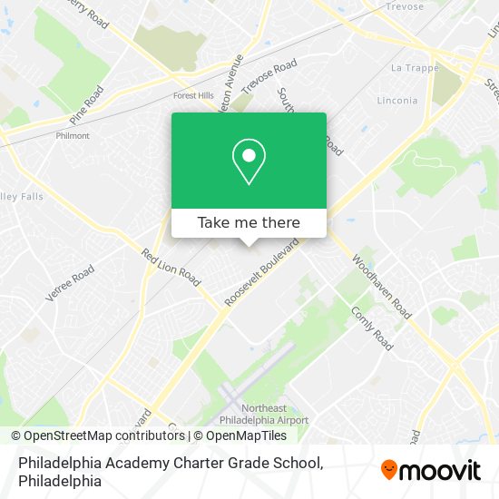 Philadelphia Academy Charter Grade School map