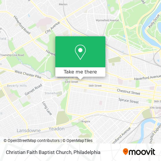 Christian Faith Baptist Church map