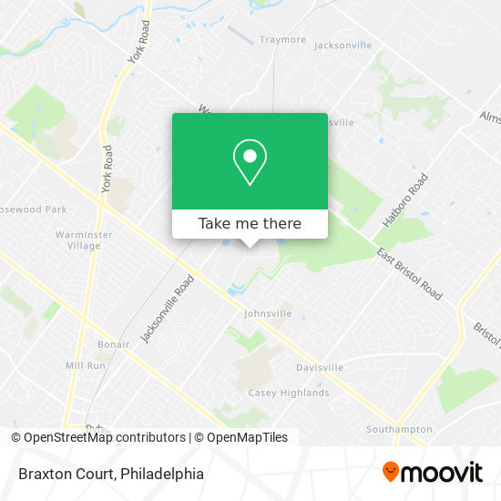 Mapa de Braxton Court