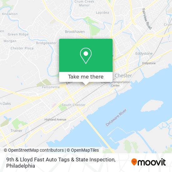 Mapa de 9th & Lloyd Fast Auto Tags & State Inspection