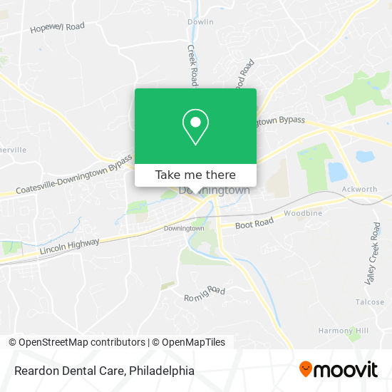 Reardon Dental Care map