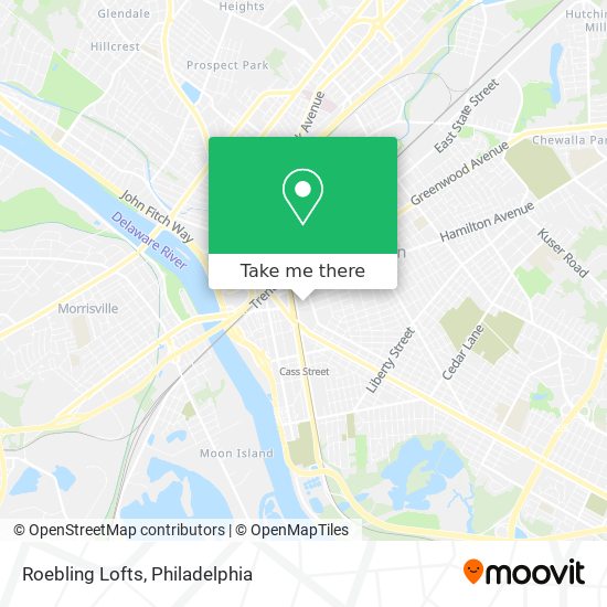 Roebling Lofts map