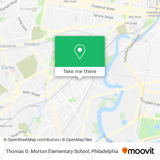 Thomas G. Morton Elementary School map