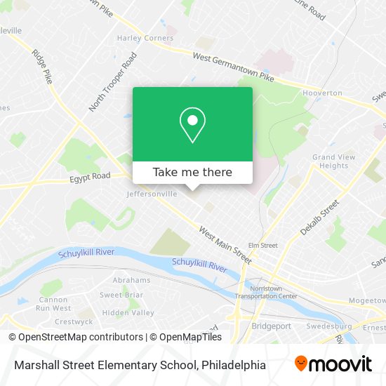Marshall Street Elementary School map