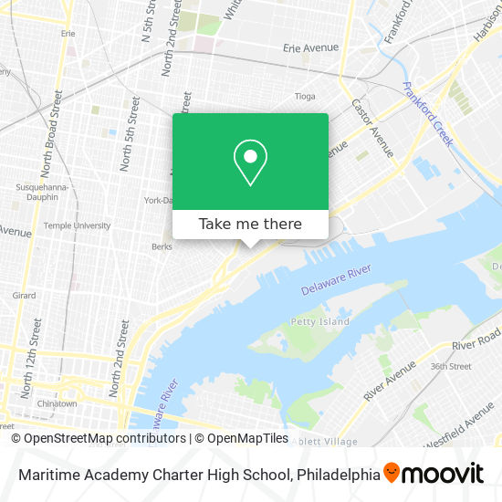Maritime Academy Charter High School map