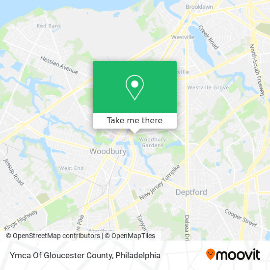 Ymca Of Gloucester County map